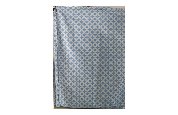 FUNDA LAVADORA CARGA FRONTAL UNI AZUL