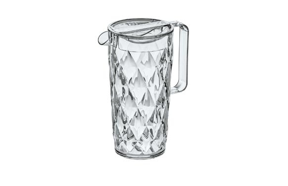 JARRA + 4 VASOS ACRILICO CRYSTAL SET