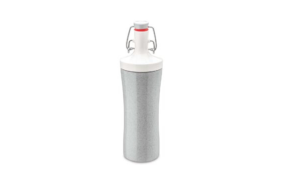 BOTELLA PLASTICO ORGANICGRIS 425 ML