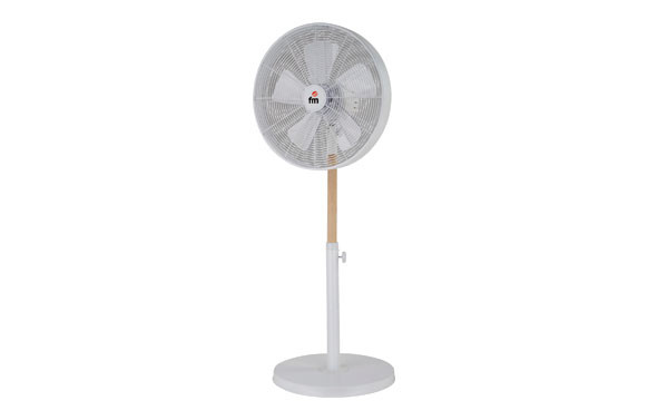 VENTILADOR PIE Ø40CM 50W NATUREBLANCO
