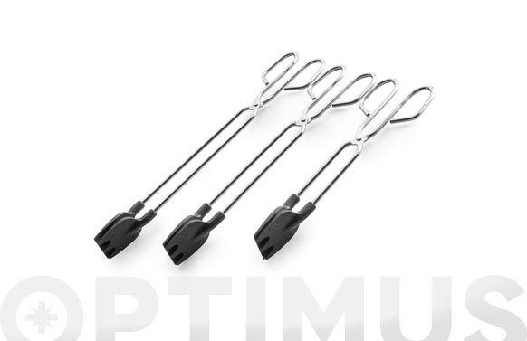 PINZA INOX/NYLON25 CM
