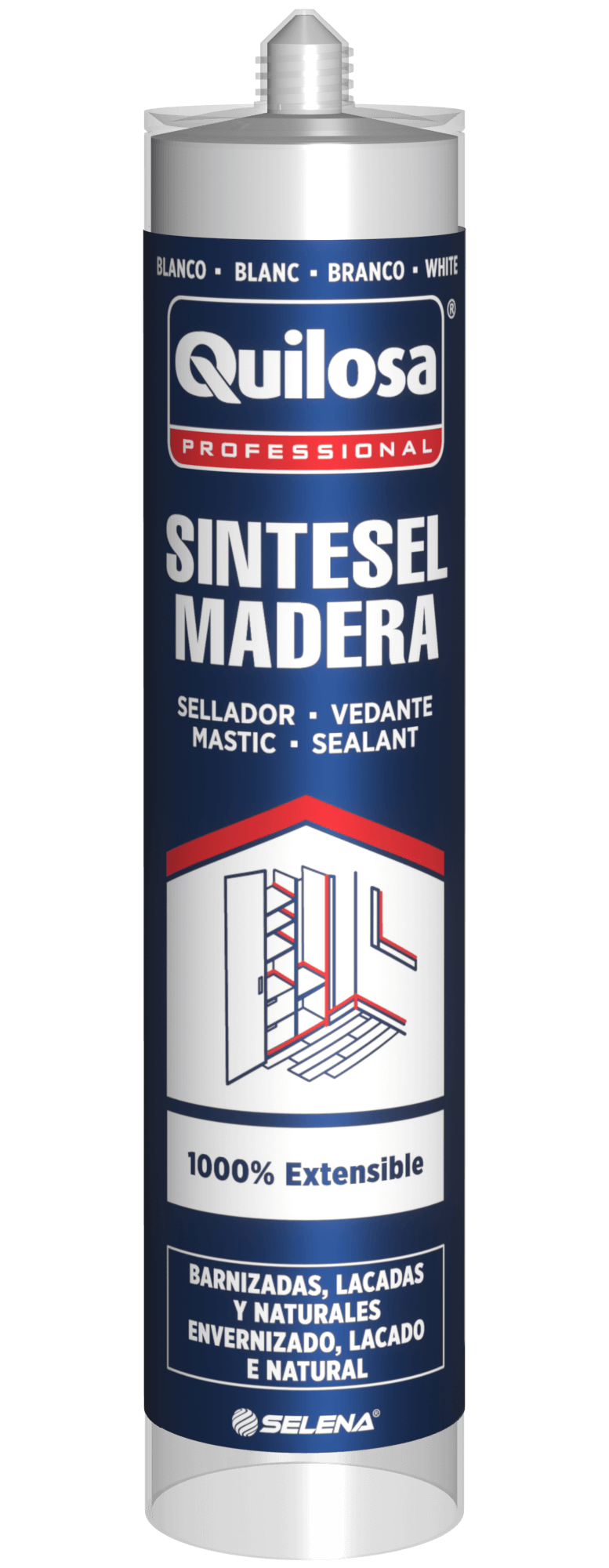 SELLADOR MADERA SINTESEL 300MLBLANCO