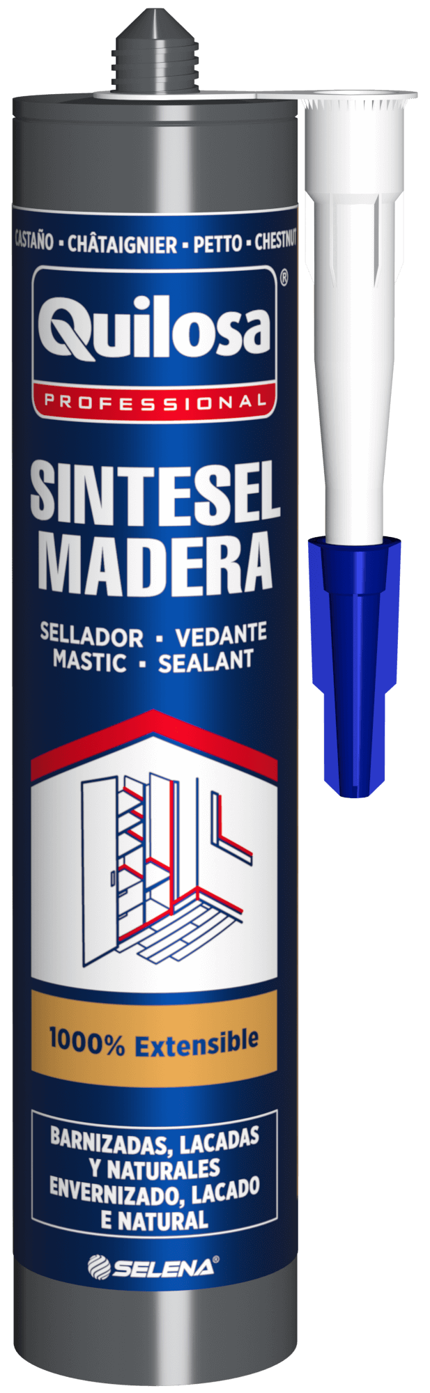 SELLADOR MADERA SINTESEL 300MLCASTAÑO