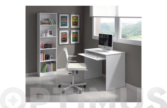 MESA ORDENADOR INFANTIL BLANCO ARTIK79X90X54 CM