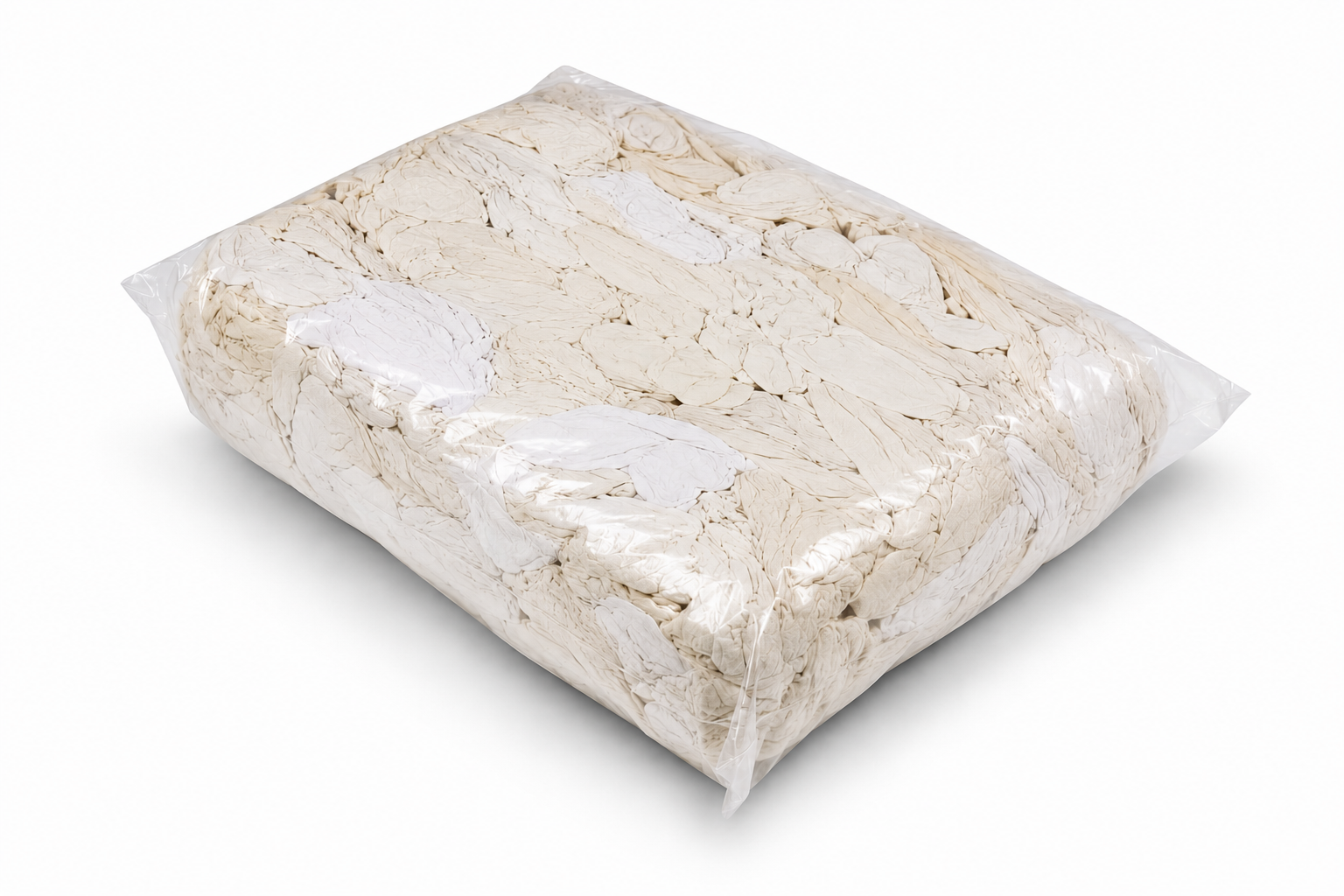 TRAPO LIMPIEZA PUNTO ALGODON (10 KG)BLANCO/CRUDO