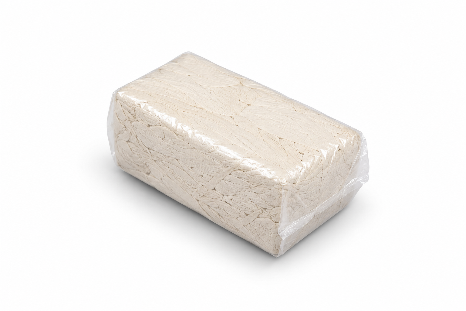 TRAPO LIMPIEZA PUNTO ALGODON (1 KG)BLANCO/CRUDO