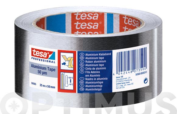 CINTA ALUMINIO50 MM X 25 M