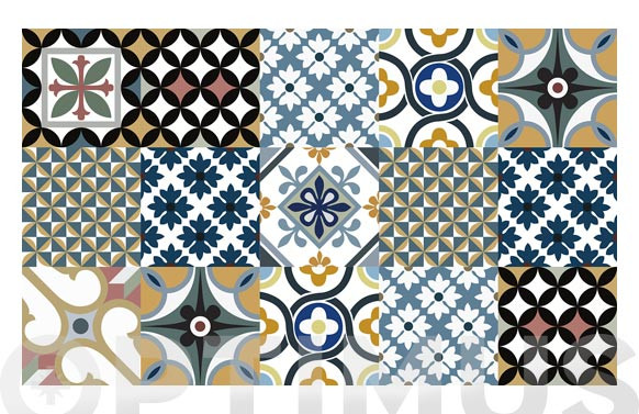 ALFOMBRA VINILICA CROMA 45X75 CMHIDRAULICO