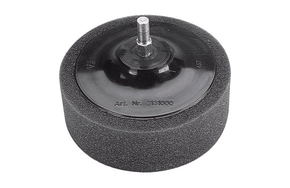 PLATO CON ESPONJA PARA TALADROØ 120 MM VASTAGO 8 MM