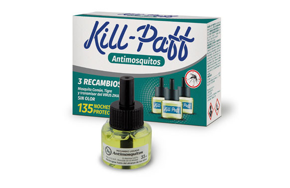 RECAMBIO KILL-PAFFMATAMOSQUITOS 3 UDS