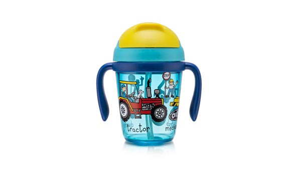VASO INFANTIL TRITRAN CON ASAS 300 MLVEHICULOS