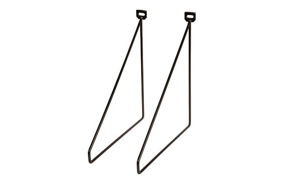 ESCUADRA METAL THIN 2 UDSNEGRO 24 X 26,5 CM