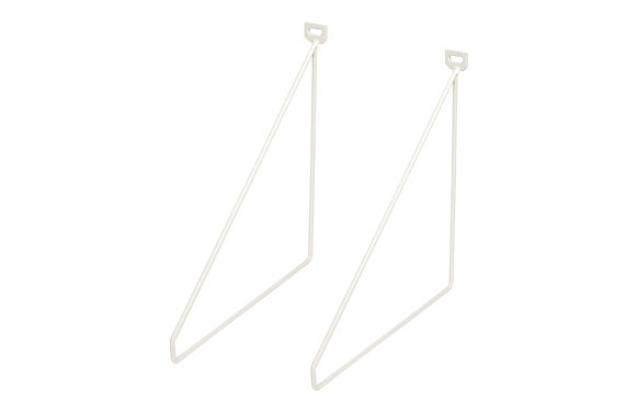 ESCUADRA METAL THIN 2 UDSBLANCO 24 X 26,5 CM