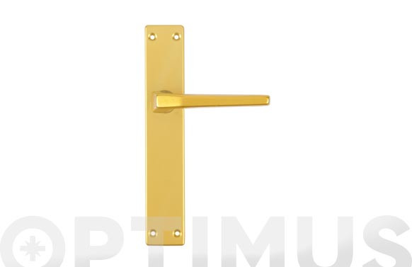 MANILLA ALUMINIO CON PLACA (JUEGO)F3 ORO