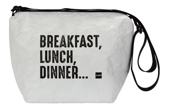 BOLSA TERMICA PORTA ALIMENTOS CON ASABLANCA/PEQUEÑA