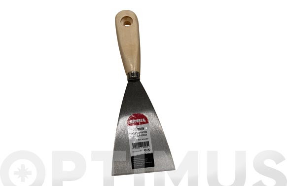 ESPATULA PINTOR ACERO MANGO MADERA70MM