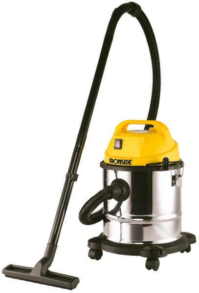 ASPIRADOR SOLIDOS Y LIQUIDOS 1400 W, 20 L INOXFUNCIÓN SOPLADO