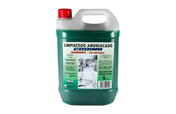 LIMPIADOR AMONIACADO PROFESIONAL 5 L