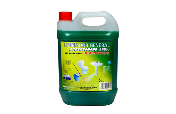 LIMPIADOR POTENTE AL PINO PROFESIONAL5 L