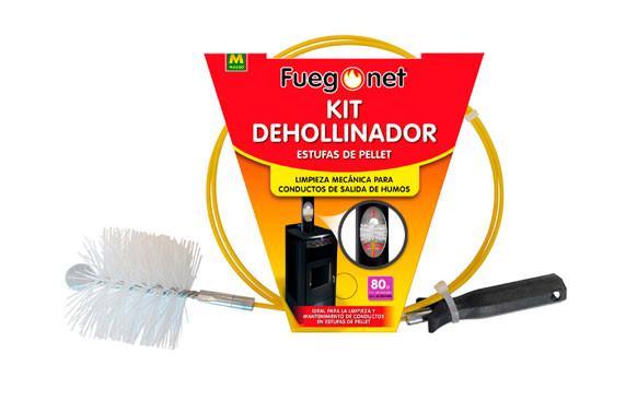 DESHOLLINADOR ESTUFAS PELLETKIT 80 MM