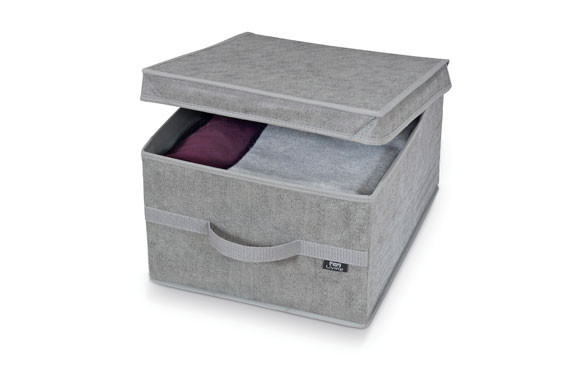 CAJA GUARDA ROPA STONE L38 X 50 X 24 CM
