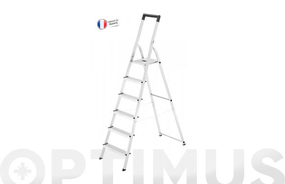 ESCALERA ALUMINIO DOMESTICA L40 EASYCLIX6 PELDAÑOS