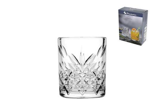 VASO TALLADO TIMELESS BICHH (PACK 4 U)BAJO 34,5 CL
