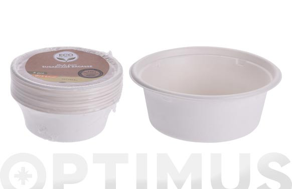 BOL DESECHABLE BIODEGRADABLE (PACK 8 U)Ø 13 CM X 5 CM
