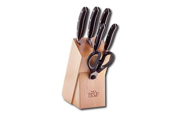 CUCHILLOS FORJADOS 5 U + TIJERA EN TACOMA