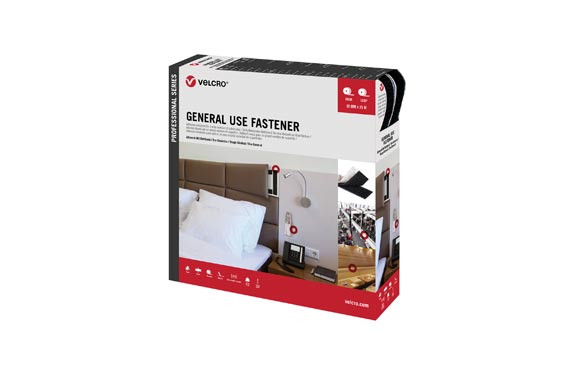 CINTA CIERRE GANCHO Y BUCLE ADHESIVA20 MM X 5 M NEGRO