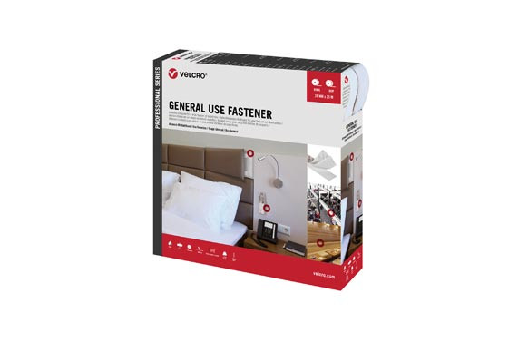CINTA CIERRE GANCHO Y BUCLE ADHESIVA20 MM X 5 M BLANCO