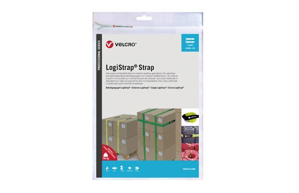CORREA AJUSTABLE GANCHO Y BUCLE LOGISTRAP (2 UNID)50 MM X 4 M AMARILLO