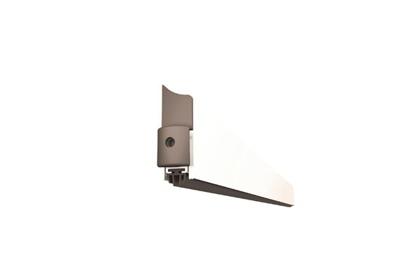 BURLETE BAJO PUERTA ALUMINIO/GOMA RETRACTIL 83 CM BLANCO