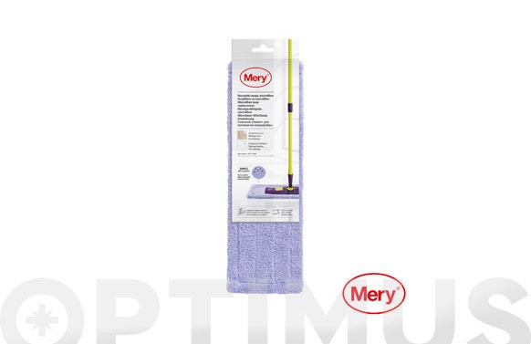 RECAMBIO MOPA MICROFIBRA LILA45 CM