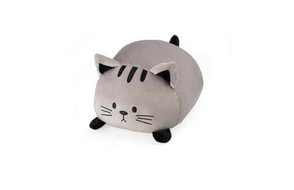 COJIN FORMA POLIESTERGATO GRIS