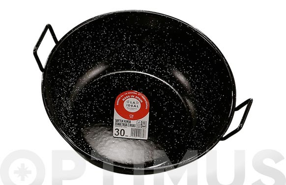 SARTEN ESMALTADA HONDA CON ASAS28 CM