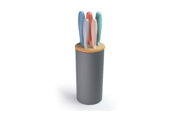 CUCHILLO COCINA TACOMA 5 PIEZASNATURE COLORS
