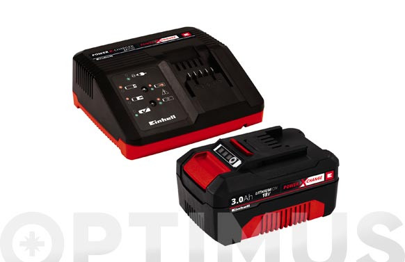 CARGADOR + BATERIA POWER-X18V 3.0 AH