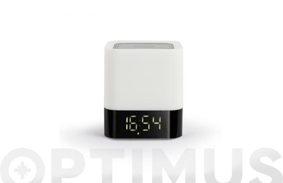 RELOJ/DESPERTADOR DIGITAL CON LAMPARATÁCTIL