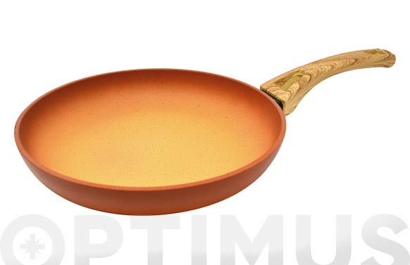 SARTEN ALUMINIO FORJADO TERRACOTTA 26 CM INDUCCION
