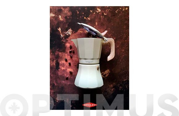 CAFETERA ALUMINIO INDUCCION PETRACREMA 9 TAZAS