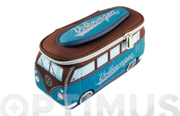 NECESER/BOLSA VW NEOPRENO MULTIUSOS AZUL 23X11X8CM