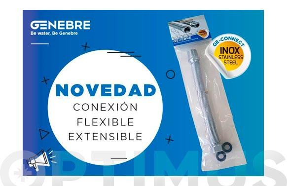 CONEXION FLEXIBLE GE-CONNECT EXTENSIBLEM3/4\"-H3/4\" DE 200 A 420 MM