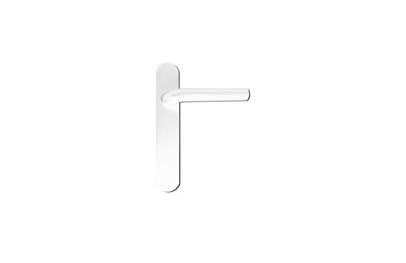 MANILLA INOX PLACA COLORES (JUEGO)L-BLANCA