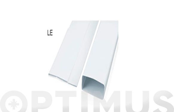 TUBO EXTRACCION PLEGABLE PVC RECTANGULAR1M - 110X55MM
