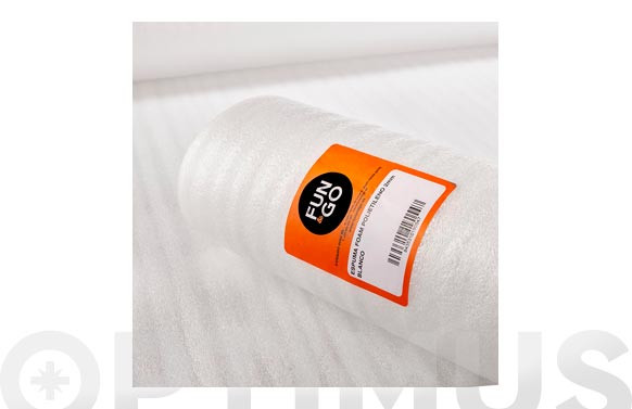ESPUMA FOAM DE POLIETILENO BLANCO 2MM1,2X10 M