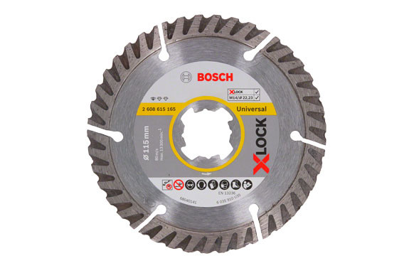 DISCO DIAMANTE STANDARD SEGMENTADO G.OBRA X-LOCK 115 MM