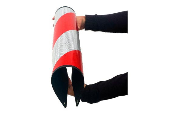 SEÑAL CARGA SOBRESALIENTE V20 ABS FLEXIBLE 50 X 50 CM
