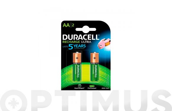 PILA RECARGABLE ULTRA DURACELLAA LR06 BL.2