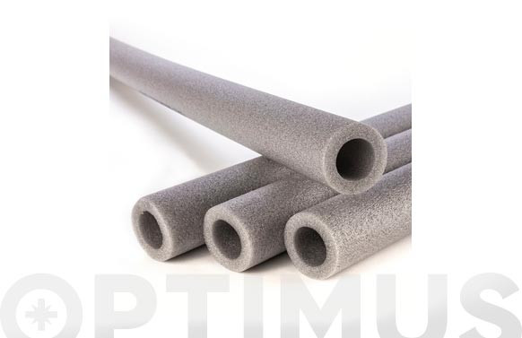 COQUILLA POLIETILENO GRIS (ESPESOR 10MM)1M Ø INT.22 MM